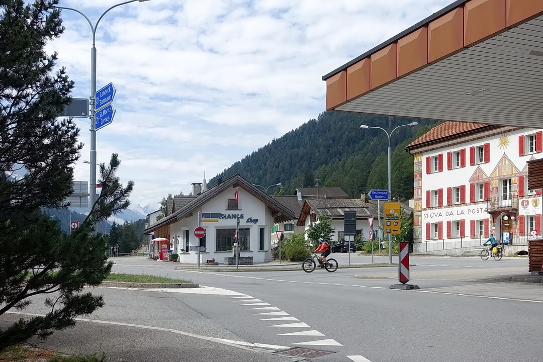 EU-Grenze zwischen Österreich und der Schweiz
