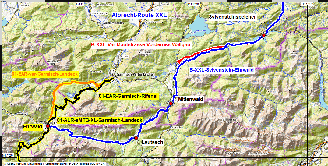map Albrecht Route B XXL eMTB 